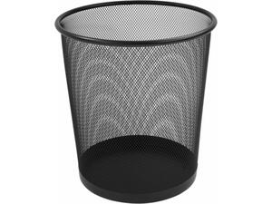 Καλάθι αχρήστων Osco πλέγμα μαύρο Νο 0927 30cm