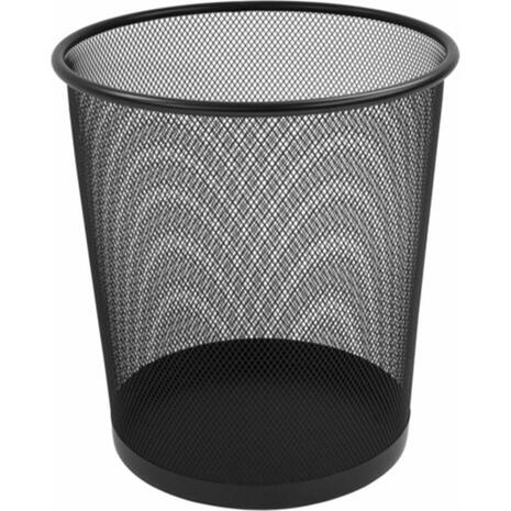 Καλάθι αχρήστων Osco πλέγμα μαύρο Νο 0927 30cm