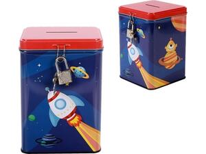 Κουμπαράς Total Gift XL2285 Space με κλειδί