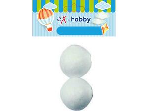 Φελιζόλ μπάλες ex-Hobby 402426 75mm (2 τεμάχια)