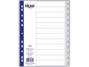 Διαχωριστικά Skag P.P. Λατινικό Ευρετήριο (JAN - DEC) Eco 281225