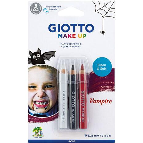 Χρώματα προσώπου Giotto Make Up Vampire 4735 σετ 3 χρωμάτων (473500)