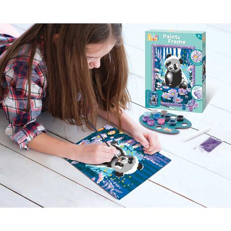Happihobbi Paint And Frame Paint By Numbers Dreamy Panda (1036-41028)