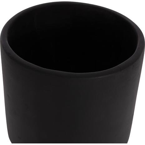 ΣΕΤ 3 ΓΛΑΣΤΡΕΣ ΜΕ TEAK ΒΑΣΕΙΣ TANTI HM4685.01 FIBER CEMENT ΣΕ ΜΑΥΡΟ ΧΡΩΜΑ