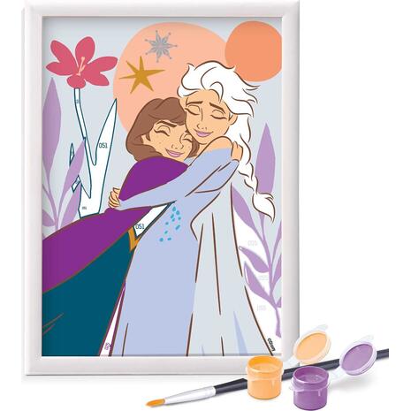 Happihobbi Paint & Frame Paint By Numbers Disney Frozen (1038-41034)