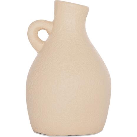 ΕΠΙΤΡΑΠΕΖΙΟ ΔΙΑΚΟΣΜΗΤΙΚΟ ΒΑΖΟ DECANT HM4667.02L ΤΕΡΑΚΟΤΑ ΣΕ ΚΡΕΜ--Φ14x21Υεκ.