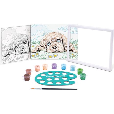 Paint And Frame Ζωγραφίζω Με Αριθμούς Loving Puppy