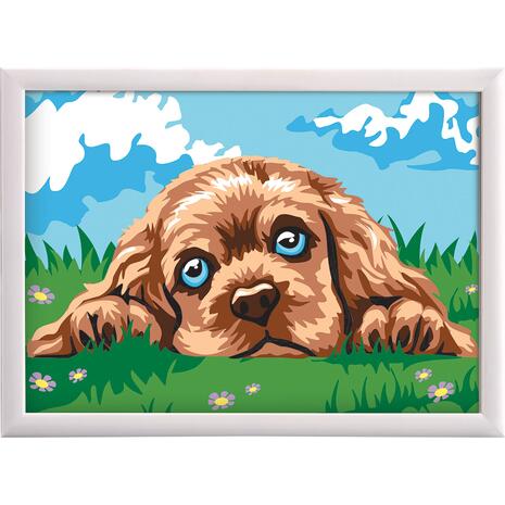 Paint And Frame Ζωγραφίζω Με Αριθμούς Loving Puppy