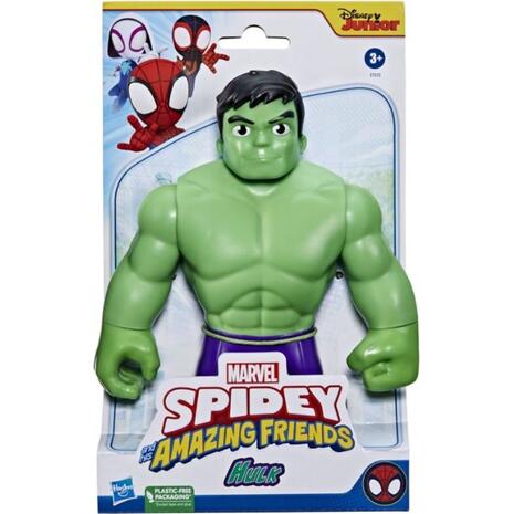 Hasbro Marvel Spidey And His Amazing Friends Supersized Hulk Φιγούρα Δράσης (F7572)