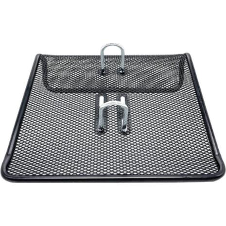 Βάση ημερολογίου μεταλλική διάτρητη μαύρη 20x20x5,7cm Metron