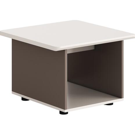 ΒΟΗΘΗΤΙΚΟ ΤΡΑΠΕΖAKI ΣΕΙΡΑ NEWLINE HM18286 ΜΕΛΑΜΙΝΗ ΚΡΕΜ-ΑΝΟΙΧΤΟ ΚΑΦΕ 60x60x42Υεκ