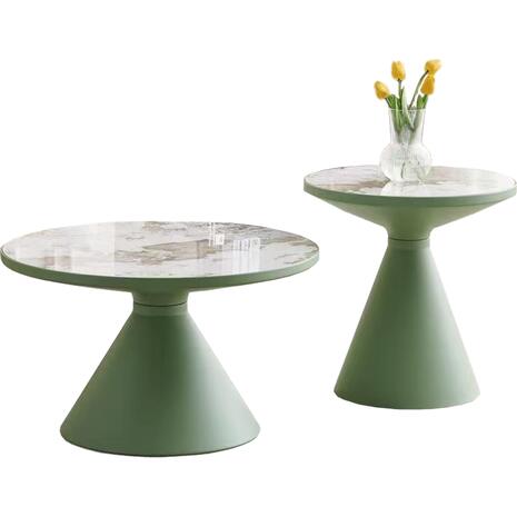 ΣΕΤ 2 ΤΡΑΠΕΖΙA ΣΑΛΟΝΙΟΥ LYNX HM18316.95 Β' ΔΙΑΛΟΓΗΣ-ΜΕΤΑΛΛΟ & SINTERED STONE TOP