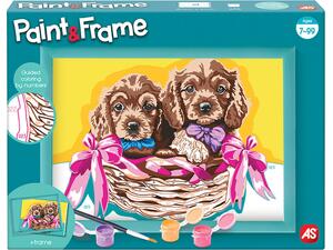 Paint And Frame Ζωγραφίζω Με Αριθμούς Αdorable Puppies (1038-41019)