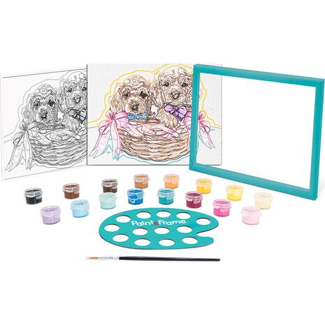 Paint And Frame Ζωγραφίζω Με Αριθμούς Αdorable Puppies (1038-41019)