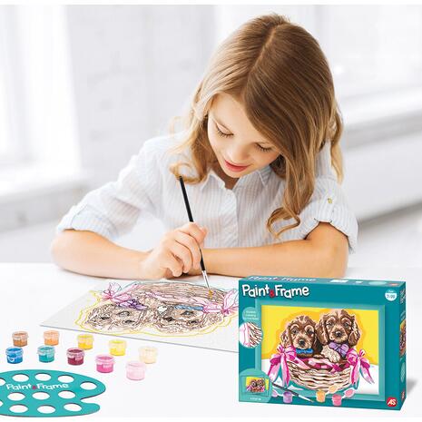 Paint And Frame Ζωγραφίζω Με Αριθμούς Αdorable Puppies (1038-41019)