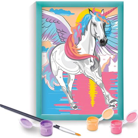 Paint And Frame Ζωγραφίζω Με Αριθμούς Magic Unicorn (1038-41016)