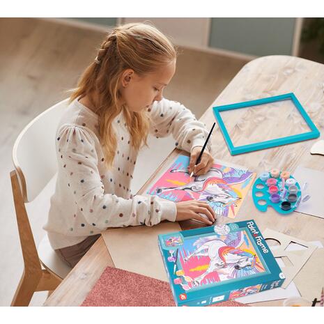 Paint And Frame Ζωγραφίζω Με Αριθμούς Magic Unicorn (1038-41016)