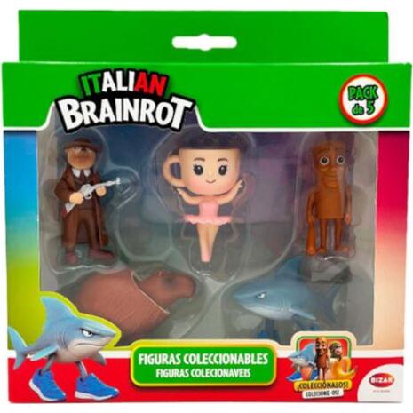 Φιγούρα Giochi Preziosi Italian Brainrot 5Pack Φιγούρες 5εκ (35007601)