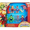 Hasbro Iron Man and His Awesome Friends Marvel Armored-up Avengers Pack Action Fig (G1255)