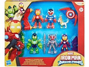 Hasbro Iron Man and His Awesome Friends Marvel Armored-up Avengers Pack Action Fig (G1255)