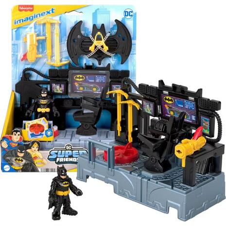 Mattel Fisher-Price Imaginext DC Super Friends Bat Command Center Κέντρο Ελέγχου (JFD93)