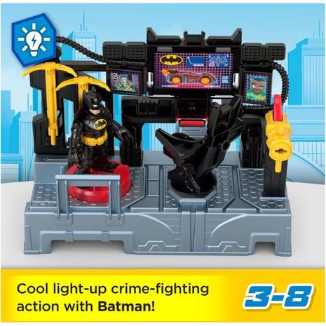 Mattel Fisher-Price Imaginext DC Super Friends Bat Command Center Κέντρο Ελέγχου (JFD93)