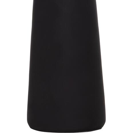 ΔΙΑΚΟΣΜΗΤΙΚΟ ΒΑΖΟ ΔΑΠΕΔΟΥ NEBULA HM4660.01L FIBER CEMENT ΜΑΥΡΟ--ΞΥΛΟ ΤΕΑΚ Φ45x172Υεκ