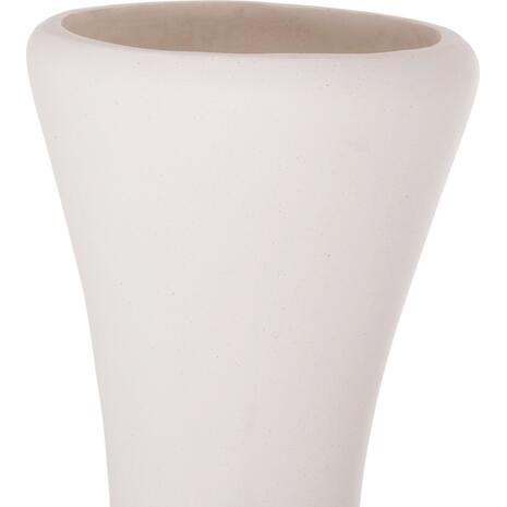 ΔΙΑΚΟΣΜΗΤΙΚΟ ΒΑΖΟ ΔΑΠΕΔΟΥ NEBULA HM4660.02L FIBER CEMENT ΛΕΥΚΟ--ΞΥΛΟ ΤΕΑΚ Φ45x172Υεκ