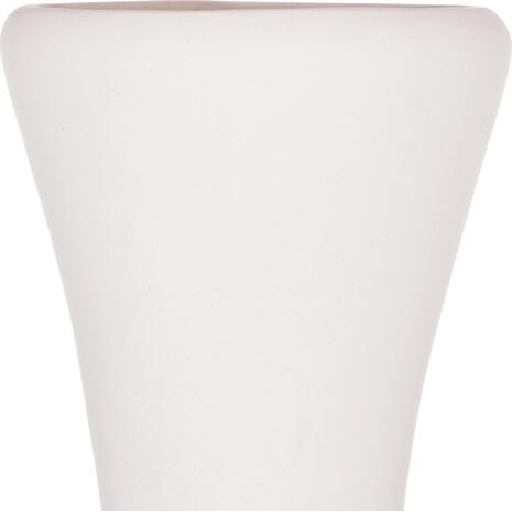 ΔΙΑΚΟΣΜΗΤΙΚΟ ΒΑΖΟ ΔΑΠΕΔΟΥ NEBULA HM4660.02L FIBER CEMENT ΛΕΥΚΟ--ΞΥΛΟ ΤΕΑΚ Φ45x172Υεκ