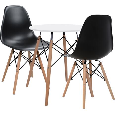 ΣΕΤ 3ΤΜΧ ΤΡΑΠΕΖΙ Φ60 & ΚΑΡΕΚΛΕΣ TWIST HM10307