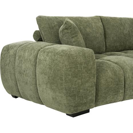 ΚΑΝΑΠΕΣ ΓΩΝΙΑ (ΔΕΞΙΑ) COVEN HM3266.14R ΠΡΑΣΙΝΟ ΥΦΑΣΜΑ 298x102-208x85Υεκ.