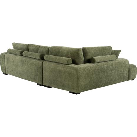 ΚΑΝΑΠΕΣ ΓΩΝΙΑ (ΑΡΙΣΤΕΡΗ) COVEN HM3266.14L ΠΡΑΣΙΝΟ ΥΦΑΣΜΑ 298x102-208x85Υεκ.