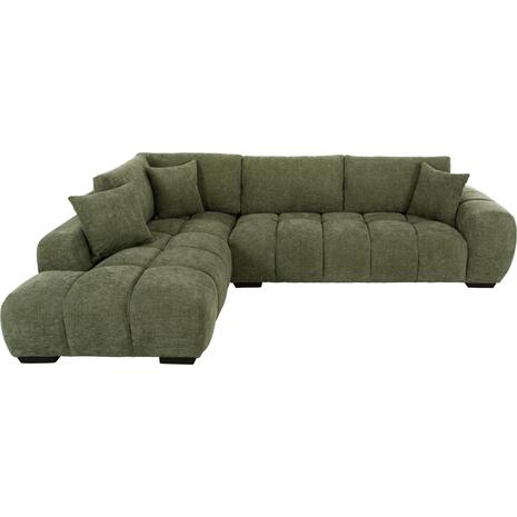 ΚΑΝΑΠΕΣ ΓΩΝΙΑ (ΑΡΙΣΤΕΡΗ) COVEN HM3266.14L ΠΡΑΣΙΝΟ ΥΦΑΣΜΑ 298x102-208x85Υεκ.