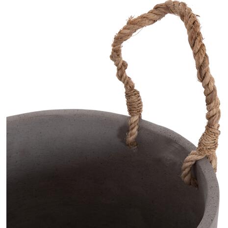 ΓΛΑΣΤΡΑ ΕΣ. ΧΩΡΟΥ ΣΕΙΡΑ TRYLL HM4690S FIBER CEMENT ΓΚΡΙ & ΣΧΟΙΝΙ Φ23x20Υεκ.