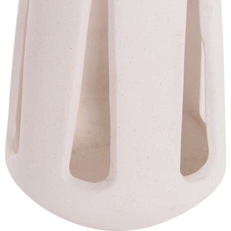 ΕΠΙΤΡΑΠΕΖΙΟ ΦΑΝΑΡΙ ERANTYL HM4696.02L ΛΕΥΚΟ FIBER CEMENT & ΧΕΡΟΥΛΙ RATTAN Φ17x27Yεκ.