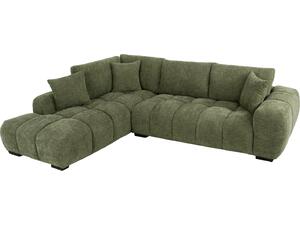 ΚΑΝΑΠΕΣ ΓΩΝΙΑ (ΑΡΙΣΤΕΡΗ) COVEN HM3266.14L ΠΡΑΣΙΝΟ ΥΦΑΣΜΑ 298x102-208x85Υεκ.