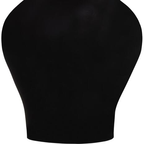 ΔΙΑΚΟΣΜΗΤΙΚΟ ΒΑΖΟ ΔΑΠΕΔΟΥ NEBULA HM4660.01S FIBER CEMENT ΜΑΥΡΟ--ΞΥΛΟ ΤΕΑΚ Φ45x115Υεκ