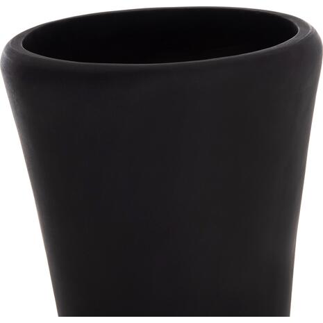 ΔΙΑΚΟΣΜΗΤΙΚΟ ΒΑΖΟ ΔΑΠΕΔΟΥ NEBULA HM4660.01M FIBER CEMENT ΜΑΥΡΟ--ΞΥΛΟ ΤΕΑΚ Φ45x148Υεκ