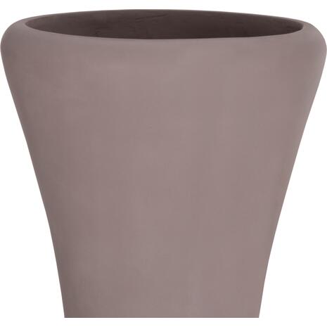 ΔΙΑΚΟΣΜΗΤΙΚΟ ΒΑΖΟ ΔΑΠΕΔΟΥ NEBULA HM4660.05L FIBER CEMENT TAUPE--ΞΥΛΟ ΤΕΑΚ Φ45x172Υεκ