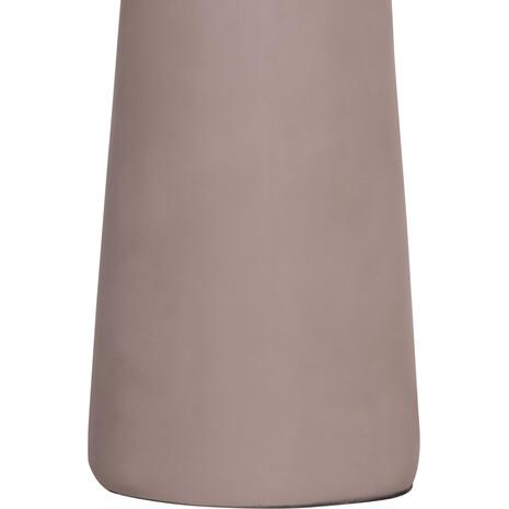 ΔΙΑΚΟΣΜΗΤΙΚΟ ΒΑΖΟ ΔΑΠΕΔΟΥ NEBULA HM4660.05L FIBER CEMENT TAUPE--ΞΥΛΟ ΤΕΑΚ Φ45x172Υεκ