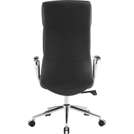 ΚΑΡΕΚΛΑ ΓΡΑΦΕΙΟΥ MEITE HM18353.01 ΜΑΥΡΟ PU ΔΕΡΜΑ--ΒΑΣΗ ΧΡΩΜΙΟΥ 66x71x127Υεκ