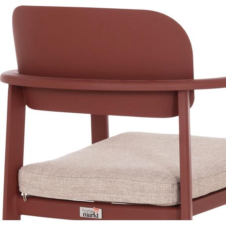 ΠΟΛΥΘΡΟΝΑ ΤΡΑΠΕΖΑΡΙΑΣ ELARA HM6414.07 ΚΕΡΑΜΙΔΙ ΑΛΟΥΜΙΝΙΟ-ΜΠΕΖ OLEFIN--TEAK 56x62x78Υεκ