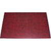 Σουμέν γραφείου διπλό από οικολογικό δέρμα 44x32εκ. Μπορντό (01999-04)