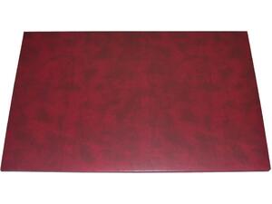 Σουμέν γραφείου διπλό από οικολογικό δέρμα 44x32εκ. Μπορντό (01999-04)