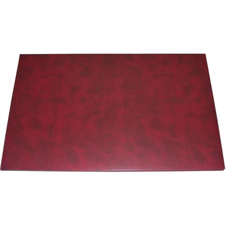 Σουμέν γραφείου διπλό από οικολογικό δέρμα 44x32εκ. Μπορντό (01999-04)
