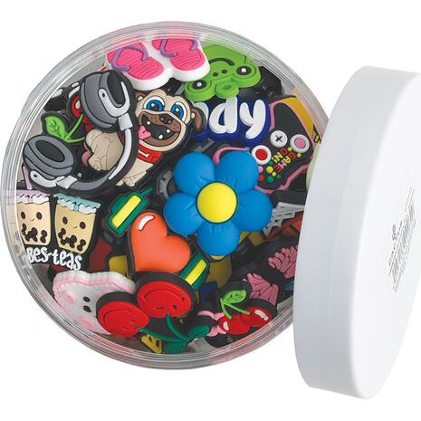 Διακοσμητικά pins για τις τσάντες Croqpins Cactus (50 σχέδια)