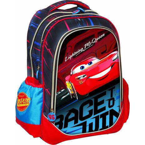 Τσάντα Πλάτης Οβάλ GIM Cars με θήκη για παγούρι