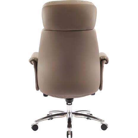 ΚΑΡΕΚΛΑ ΓΡΑΦΕΙΟΥ TOMLIN HM18358.02 ΜΠΕΖ-ΚΑΦΕ PU ΔΕΡΜΑ--ΒΑΣΗ ΧΡΩΜΙΟΥ 72x74x128Υεκ