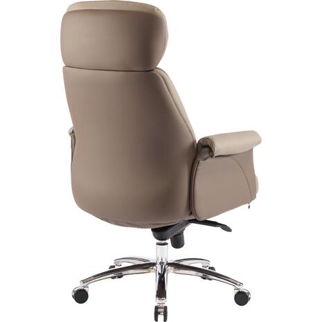 ΚΑΡΕΚΛΑ ΓΡΑΦΕΙΟΥ TOMLIN HM18358.02 ΜΠΕΖ-ΚΑΦΕ PU ΔΕΡΜΑ--ΒΑΣΗ ΧΡΩΜΙΟΥ 72x74x128Υεκ