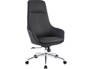 ΚΑΡΕΚΛΑ ΓΡΑΦΕΙΟΥ BEKKER HM18359.01 ΜΑΥΡΟ PU ΔΕΡΜΑ--ΒΑΣΗ ΧΡΩΜΙΟΥ 67x67x126Υεκ